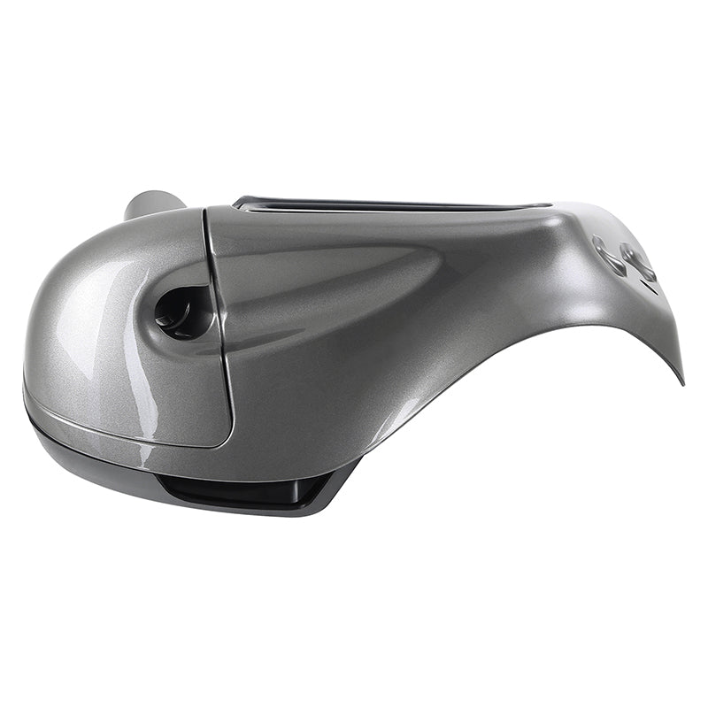 HR3 Billet Silver / Vivid Black 2017RGU Vented Lower Fairing Kit For Harley Touring Models 2014-2023 (Fits water cooled models)