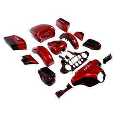 HR3 Wicked Red / Twisted Cherry Complete Body Fairing Kit For Harley Ultra Limited FLHTK 14-23