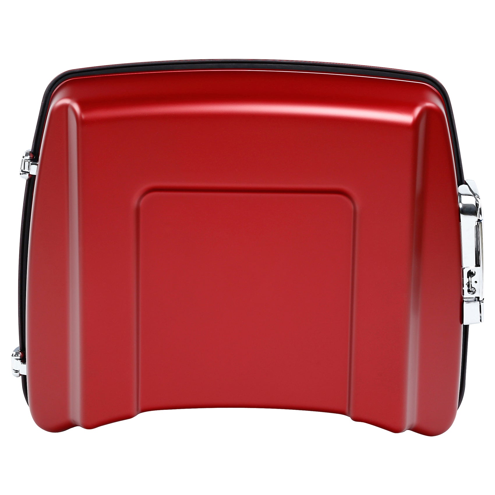 HR3 Wicked Red Denim 5.5" Razor Style Touring Trunk Luggage For 14-24 Harley Touring
