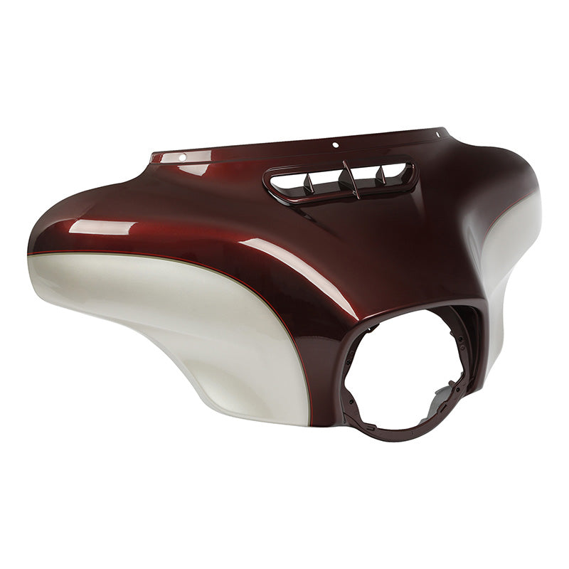 HR3 Twisted Cherry / Silver Fortune Outer Batwing Fairing Cowl Upper 2018 ULTRA CLASSIC (FLHTCU )