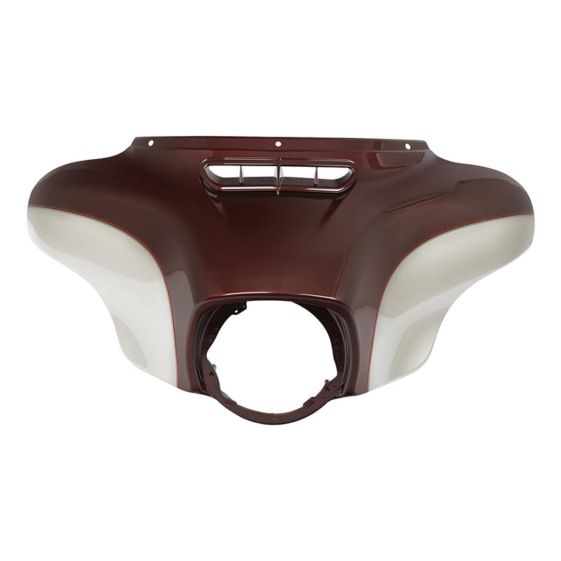 HR3 Twisted Cherry / Silver Fortune Outer Batwing Fairing Cowl Upper 2018 ULTRA CLASSIC (FLHTCU )