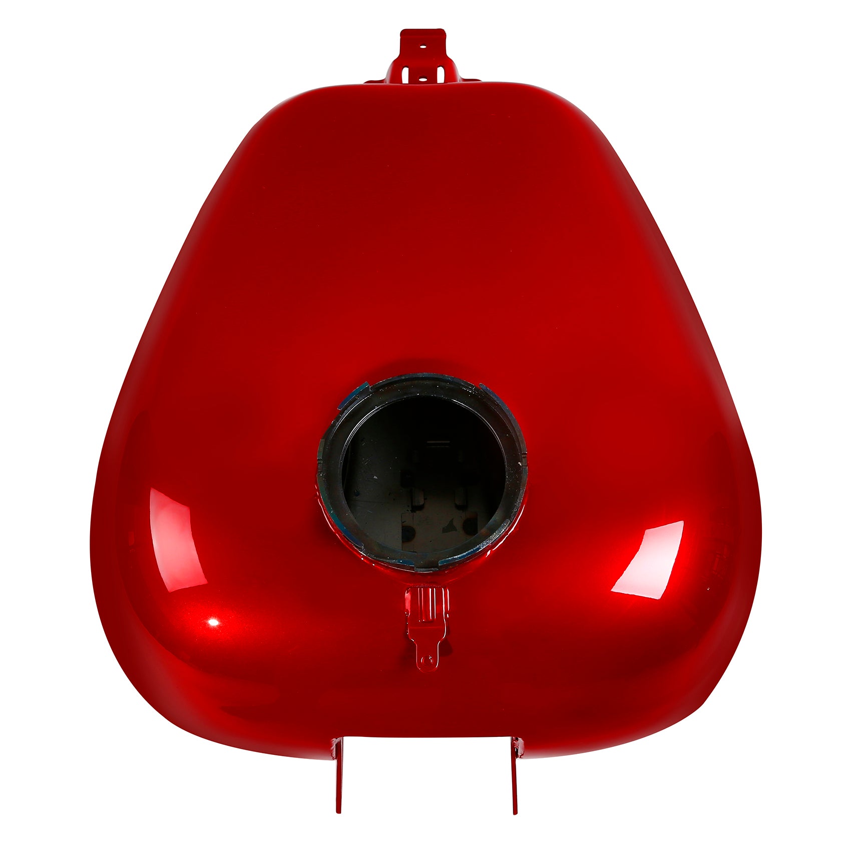 HR3 Wicked Red Black Fuel Gas Tank Harley Touring Models For 2008-2023
