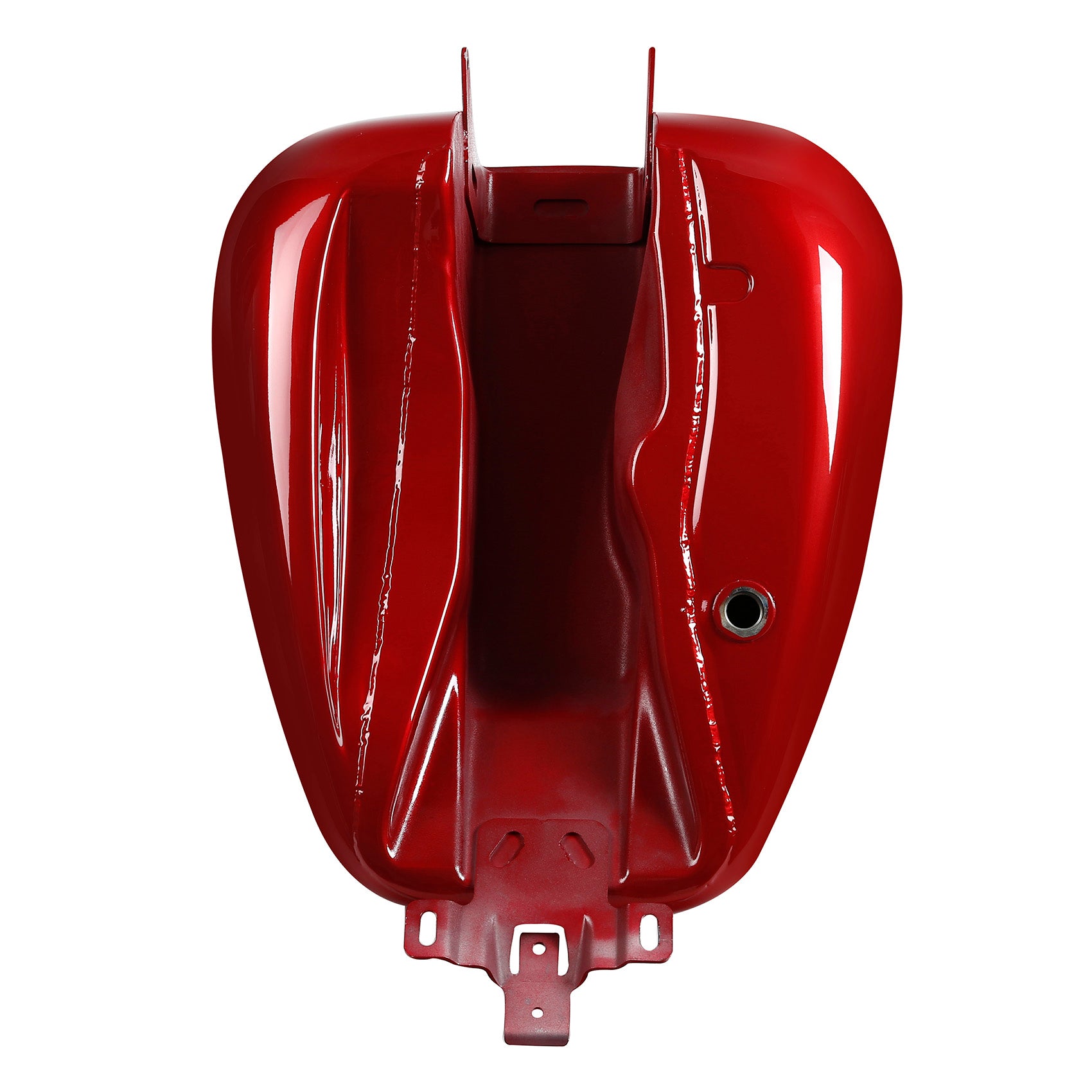 HR3 Wicked Red Black Fuel Gas Tank Harley Touring Models For 2008-2023