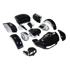 HR3 Midnight Blue / Barracuda Silver 2019RGU Complete Body Fairing Kit For Harley Road Glide Limited FLTRK 15-23