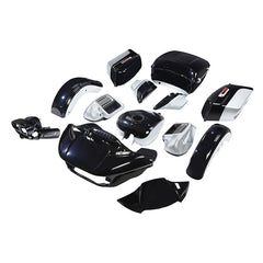 HR3 Midnight Blue / Barracuda Silver 2019RGU Complete Body Fairing Kit For Harley Road Glide Limited FLTRK 15-23