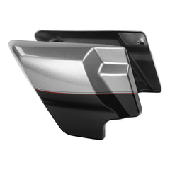 HR3 Billet Silver / Vivid Black 2017RGU Side Covers 2017 ROAD GLIDE ULTRA（FLTRU）