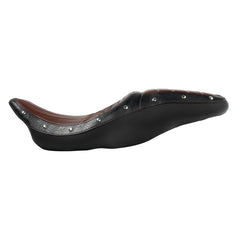 C.C. RIDER Touring Seat 2 up Seat Driver Passenger Seat Dueler For Harley Touring Street Glide Road Glide Electra Glide, 2008-2023