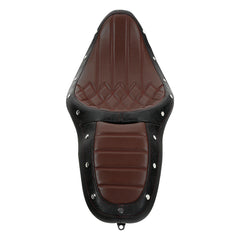 C.C. RIDER Touring Seat 2 up Seat Driver Passenger Seat Dueler For Harley Touring Street Glide Road Glide Electra Glide, 2008-2023