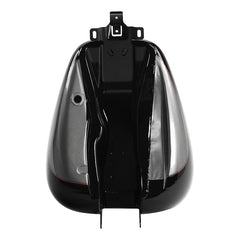 HR3 Billet Silver / Vivid Black 2017RGU Gas Tank For 2008-2023 Harley Touring Models