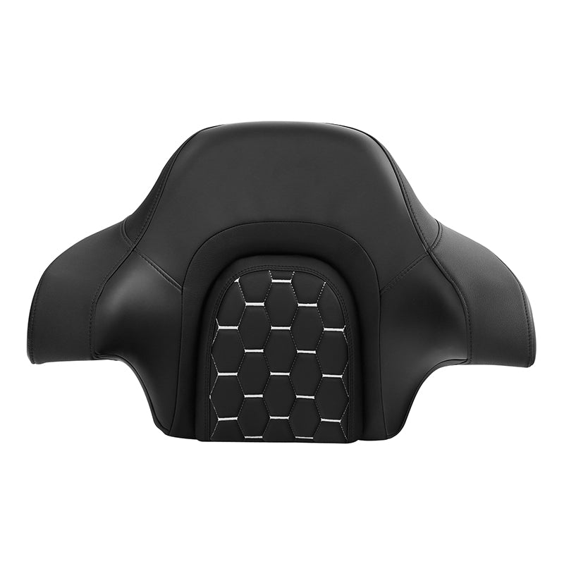 C.C. RIDER King Passenger Backrest King Touring Pack Trunk Backrest For Touring Road Glide Electra Glide Street Glide Road King, 2014-2025