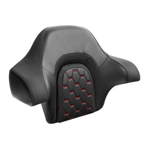 C.C. RIDER King Passenger Backrest King Touring Trunk Trunk Backrest For Touring Electra Glide Street Glide Road King Road Glide, 2014-2025