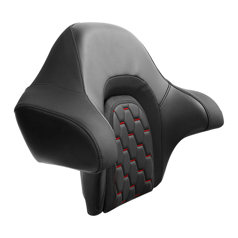 C.C. RIDER King Passenger Backrest King Touring Trunk Trunk Backrest For Touring Electra Glide Street Glide Road King Road Glide, 2014-2025