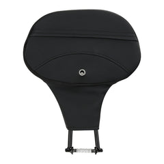 C.C. RIDER Rider Backrest 2 Up Seat Driver Backrest Pad For Harley Touring CVO Road King Street Glide Road Glide Electra Glide, 1988-2025