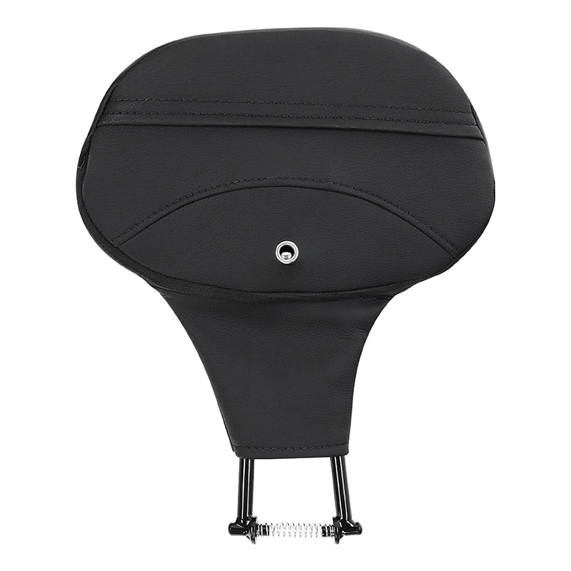 C.C. RIDER Rider Backrest 2 Up Seat Driver Backrest Pad For Harley Touring CVO Street Glide Road Glide Electra Glide Road King, 1988-2025