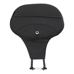 C.C. RIDER Rider Backrest 2 Up Seat Driver Backrest Pad For Harley Touring CVO Street Glide Road Glide Electra Glide Road King, 1988-2025