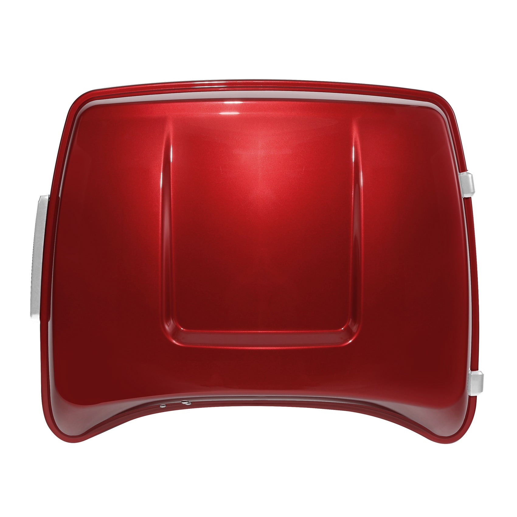 HR3 Wicked Red 5.5" Razor Style Touring Trunk Luggage For 14-24 Harley Touring
