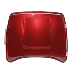 HR3 Wicked Red 5.5" Razor Style Touring Trunk Luggage For 14-24 Harley Touring