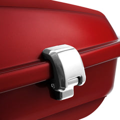 HR3 Wicked Red 5.5" Razor Style Touring Trunk Luggage For 14-24 Harley Touring