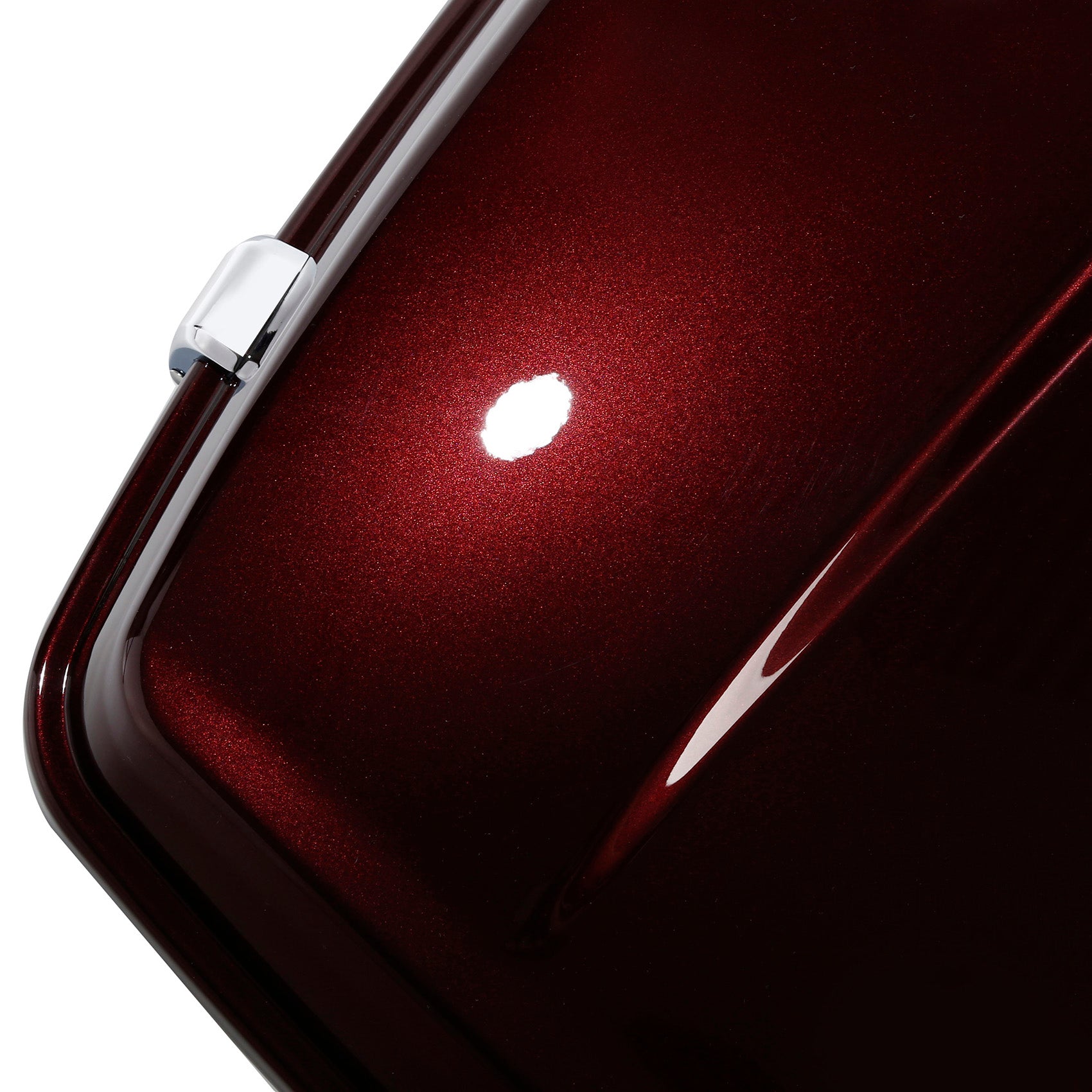HR3 Twisted Cherry 5.5" Razor Style Touring Trunk Luggage For 14-24 Harley Touring