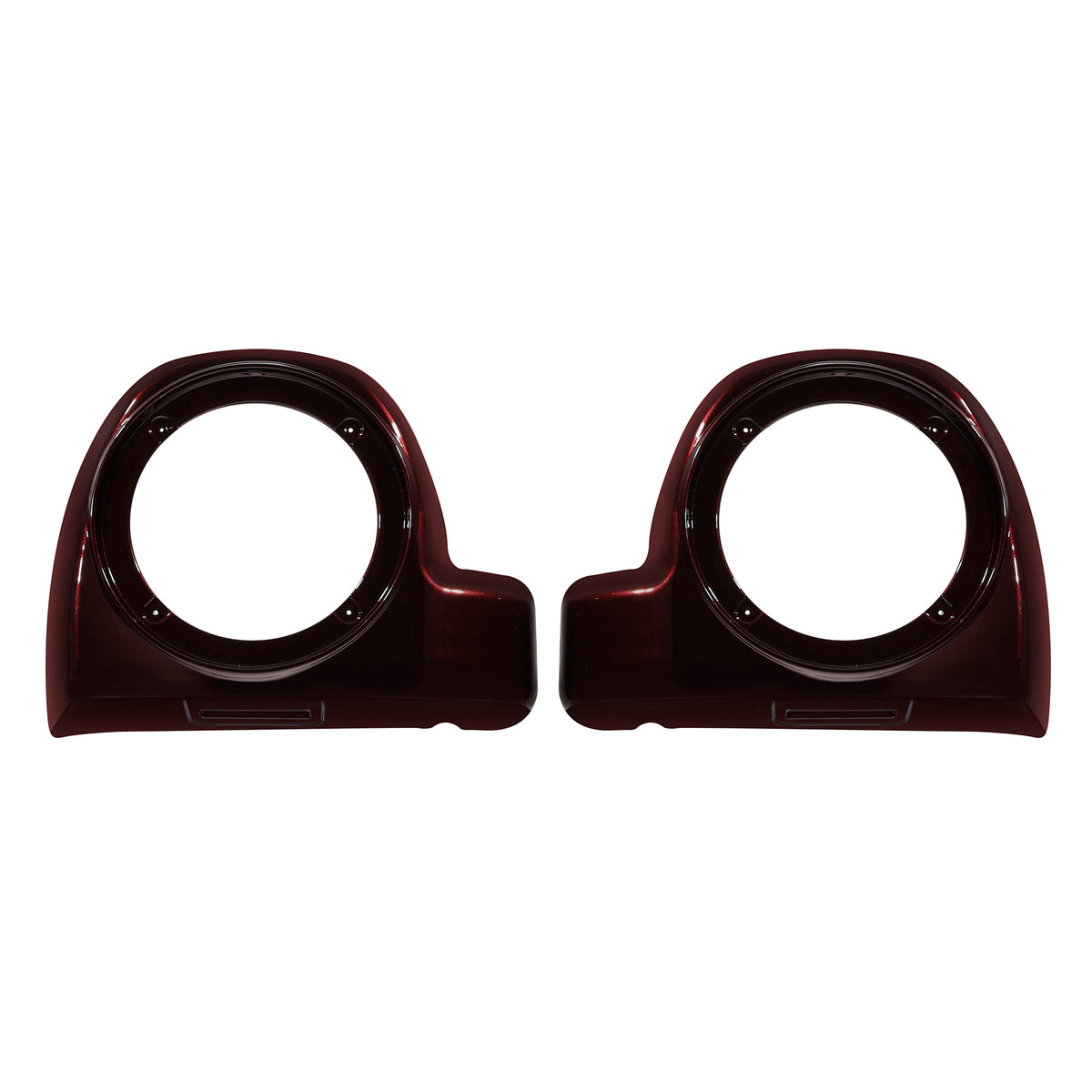 HR3 Twisted Cherry Lower Fairing Speaker Pods For Harley Touring Models 2014-2024