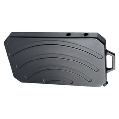 Custom Chrome Universal Low Profile Oil Drain Pan w/Spout Fit For Harley Honda Kawasaki Yamaha