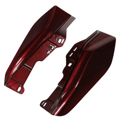 HR3 Twisted Cherry Mid-Frame Air Deflectors For Harley Touring and Trike Models 09-24
