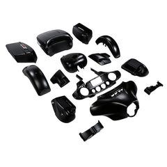 HR3 Black Denim Complete Body Fairing Kit For Harley Ultra Limited FLHTK 14-23