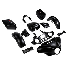 HR3 Black Denim Complete Body Fairing Kit For Harley Street Glide FLHX 14-23