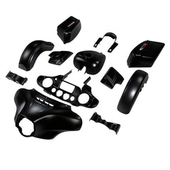 HR3 Black Denim Complete Body Fairing Kit For Harley Street Glide FLHX 14-23