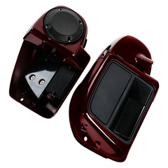 HR3 Twisted Cherry Vented Lower Fairing Kit With 6.5" Speaker Pods For Harley Touring models 2014-2024