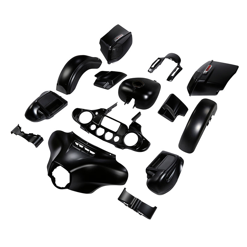 HR3 Black Denim Complete Body Fairing Kit For Harley CVO Street Glide FLHXSE 2014-2023[Pre-Order]