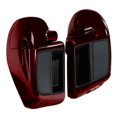 HR3 Twisted Cherry Vented Lower Fairing Kit With 6.5" Speaker Pods For Harley Touring models 2014-2024
