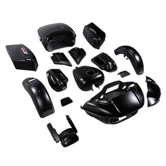 HR3 Black Denim Road Glide Complete Body Fairing Kit For Harley Road Glide Limited FLTRK 15-23