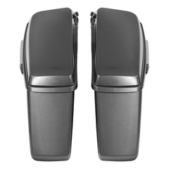 HR3 Industrial Gray Hard Saddlebags Harley Hard Bags (Regular) For 14-23 Harley Touring