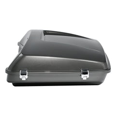 HR3 Industrial Gray 5.5" Razor Style Touring Trunk Luggage For 14-24 Harley Touring