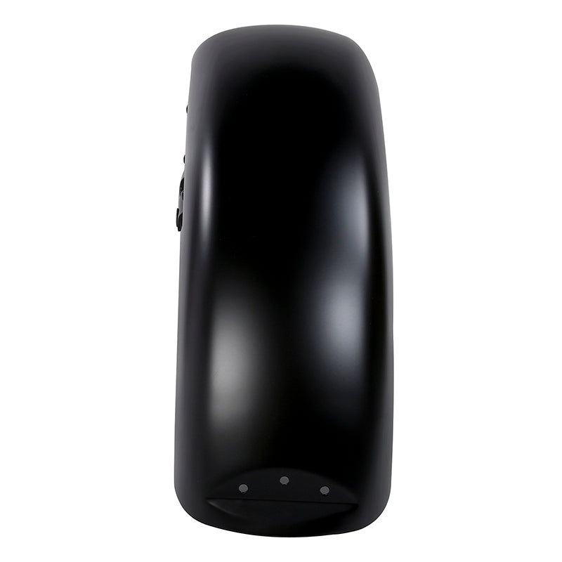 HR3 Black Denim Motorcycle 18" Front Mudguard Fender (can be installed with lighting)For Harley Touring Electra Glide Ultra Limited Tri Glide 14-23