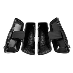 C.C. RIDER Saddlebags Carpet Liner Fit For Harley Touring Street Electra Glide 2014-2023