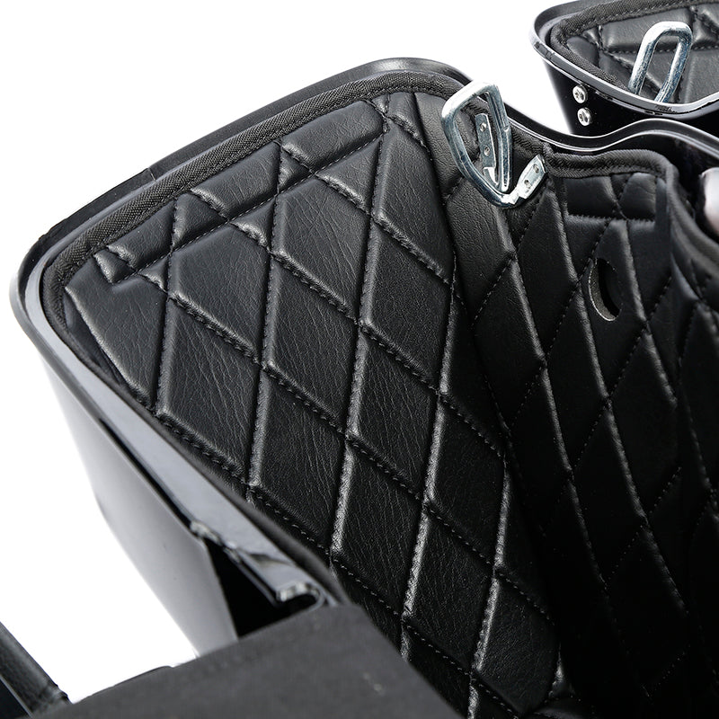 C.C. RIDER Saddlebags Carpet Liner Fit For Harley Touring Street Electra Glide 2014-2023