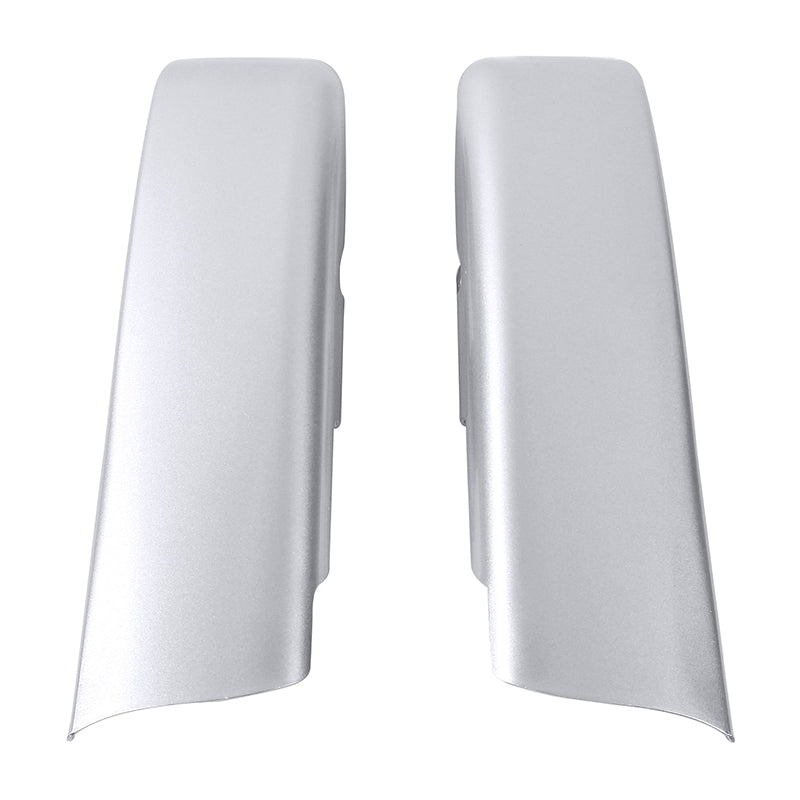 HR3 Candy Red / Silver Honeycomb Fade Saddlebag Filler Strips For Harley Touring Models 14-24