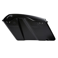 HR3 Black Denim Hard Saddlebags Harley Hard Bags (Regular) For 14-23 Harley Touring
