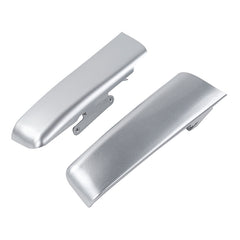 HR3 Silver / Black Honeycomb Fade Saddlebag Filler Strips For Harley Touring Models 14-24