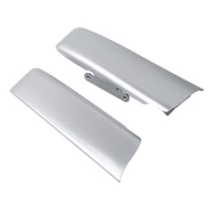 HR3 Candy Red / Silver Honeycomb Fade Saddlebag Filler Strips For Harley Touring Models 14-24