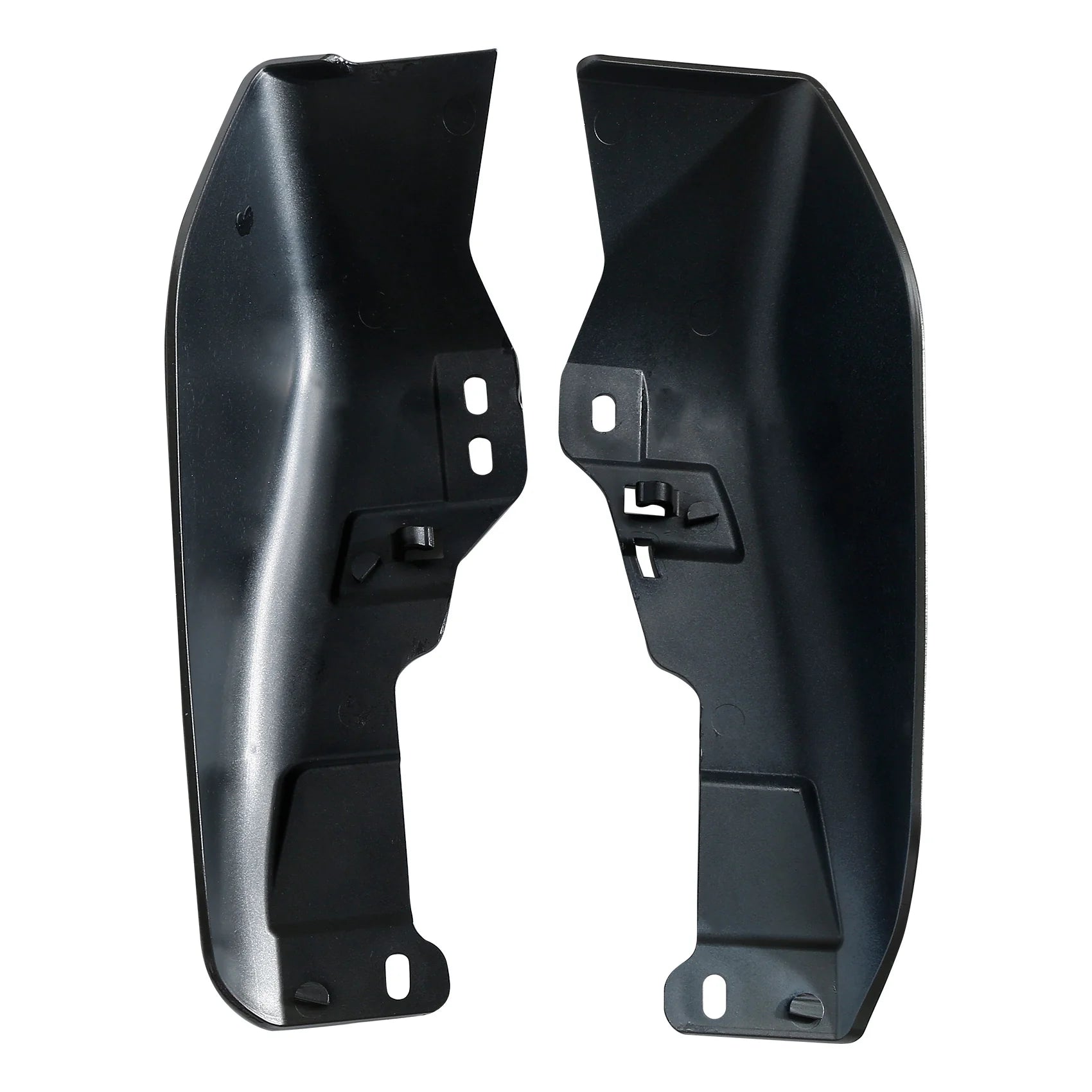 HR3 Industrial Gray Mid Frame Air Heat Deflectors For Harley Touring and Trike Models 09-24