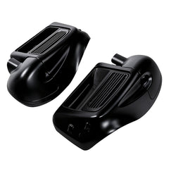 HR3 Black Denim Vented Lower Fairing Kit For Harley Touring Models 2014-2023 (Fits water cooled models)