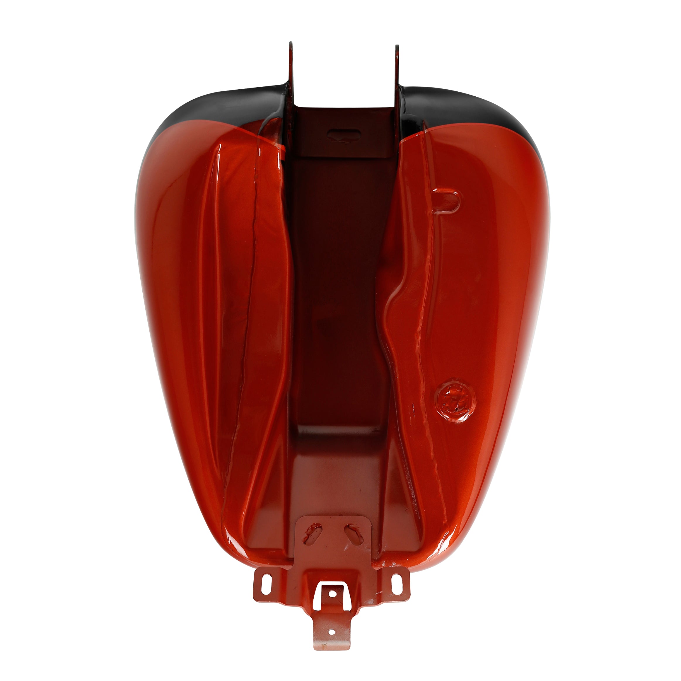 HR3 Sunburst Orange / Starfire Black Fuel Gas Tank For 2008-2023 Harley Touring Models