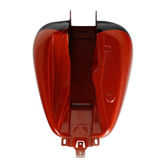 HR3 Sunburst Orange / Starfire Black Fuel Gas Tank For 2008-2023 Harley Touring Models