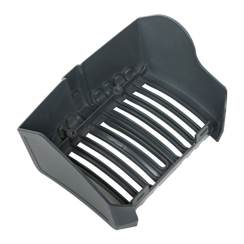 HR3 Gunship Gray Harley Oil Cooler Cover For Harley Touring 2017-2023