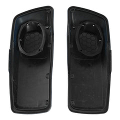 HR3 Electric Blue 6 X 9" Saddlebags Lid Speaker Cutouts W/ Grill For Harley Touring Models 2014-2023