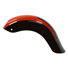 HR3 Sunburst Orange / Starfire Black Motorcycle Mudguard CVO STYLE REAR FENDER FOR Harley Touring 2014-2023