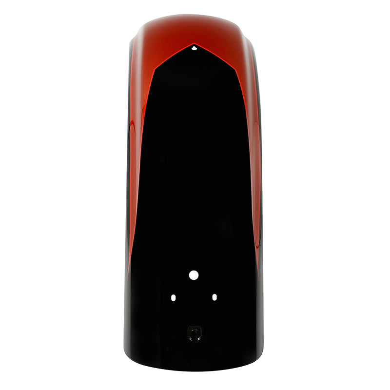 HR3 Sunburst Orange / Starfire Black Motorcycle Mudguard CVO STYLE REAR FENDER FOR Harley Touring 2014-2023